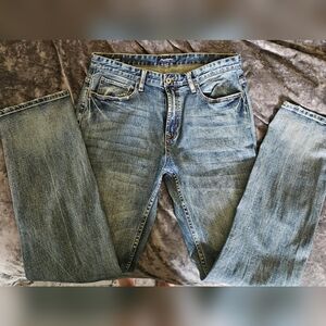 Men's Flag & Anthem Blue Jeans